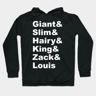 Harlem Heroes Names - The Classic Lineup Hoodie